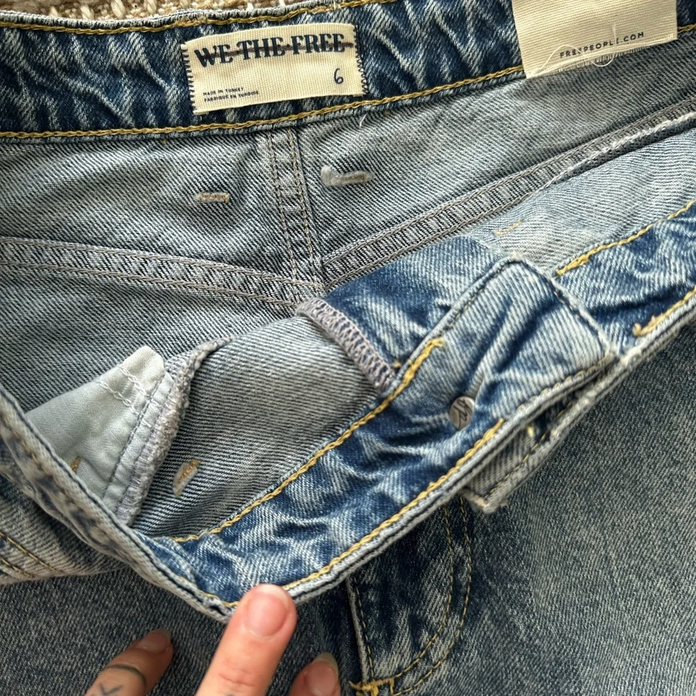 Free People We The Free Come As You Are Denim Maxi Skirt
